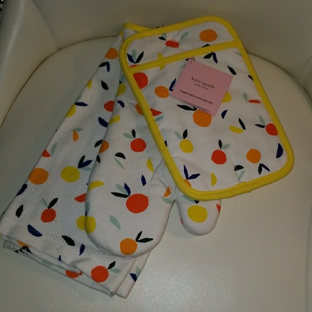Kate spade scattered citrus kitchen set - Picture 2 of 4